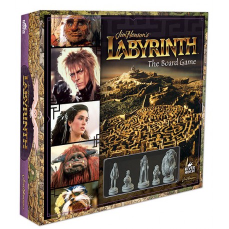 Jeu de société inspiré du Labyrinthe avec illustrations
