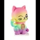 Figura de 6 cm Lucky Cats em tons pastel