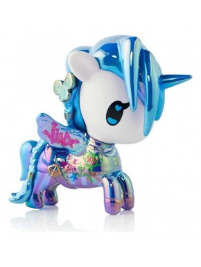 Figurine métallique Unicorno Blue Mayhem JINX 7 cm