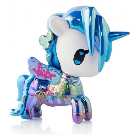 Figurine métallique Unicorno Blue Mayhem JINX 7 cm