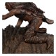 Statue de Sharkû sur un Warg 18 cm
