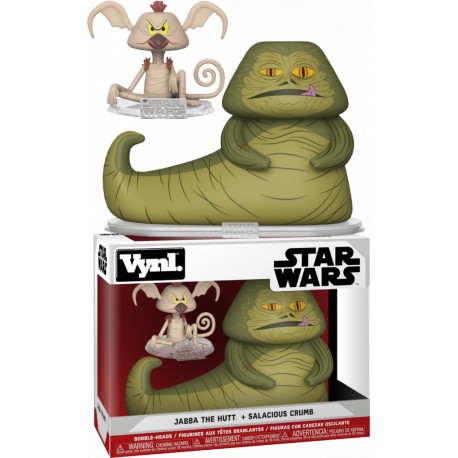 Jeu de chiffres Jabba le Hutt et Salaces de Mie Funko VYNL