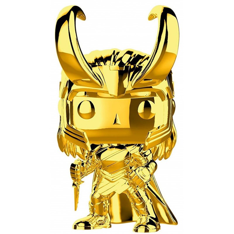 Pop! Loki Cromado Oro por LaFrikileria.com