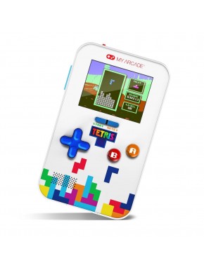 Console portable blanche Tetris My Arcade