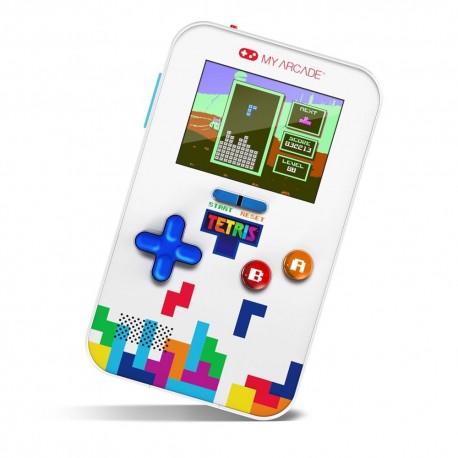 Console portable blanche Tetris My Arcade