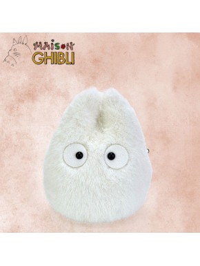 Porte-monnaie peluche Totoro blanc