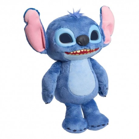Peluche interactive Stitch avec yeux LCD et son