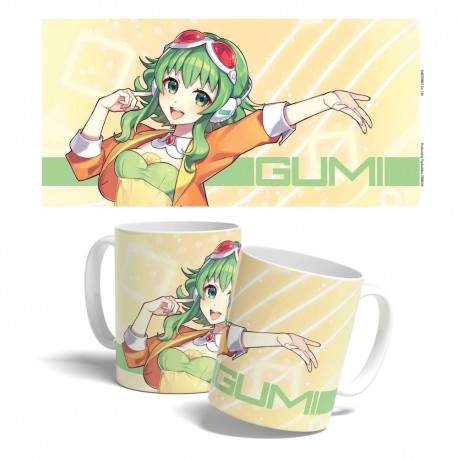 Taza de cerámica Gumi Vocaloid Megpoid 325 ml