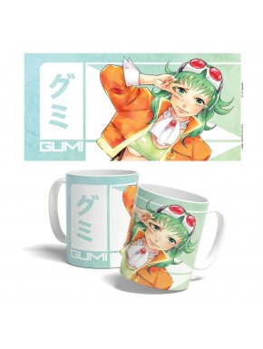 Tasse en céramique avec design de Gumi de Vocaloid