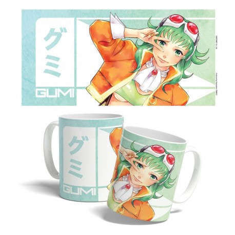 Tasse en céramique avec design de Gumi de Vocaloid