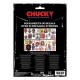 Pack de pegatinas Chucky con 4 hojas decorativas