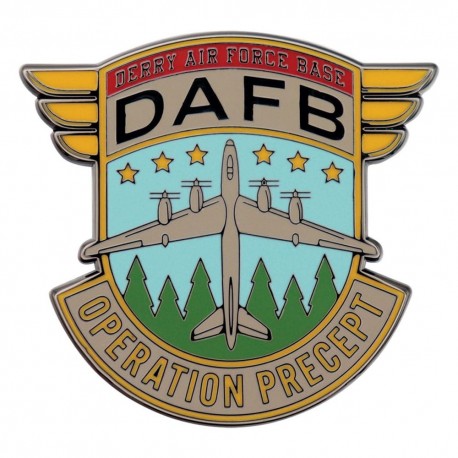 Insigne métallique IT Welcome to Derry DAFB édition limitée par FaNaTtik