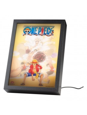 Impression LED encadrée One Piece illuminée