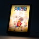 Impression LED encadrée One Piece illuminée