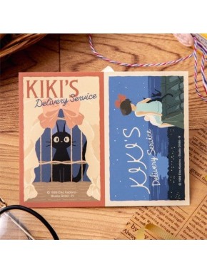 Autocollants rétro Nicky et Jiji, Studio Ghibli