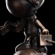 Statue en bronze de Snoopy sur la lune