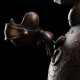 Statue en bronze de Snoopy sur la lune