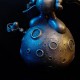 Statue en bronze de Snoopy sur la lune