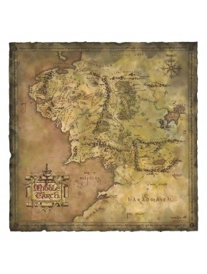 Carte de la Terre du Milieu Le Seigneur des Anneaux