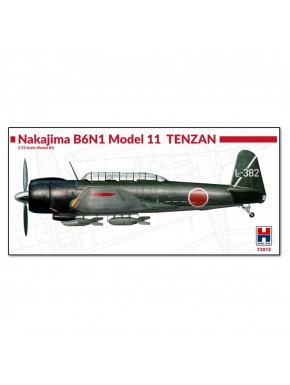 Maquette à l'échelle 1/72 de Nakajima B6N1 Tenzan