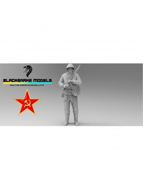 Figura Soldado Exército Vermelho 1/35 da Black Snake Models