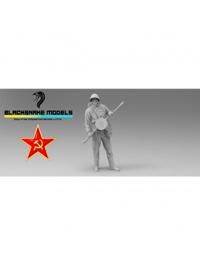 Figura 1/35 de atirador do Exército Vermelho da Black Snake Model