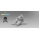 Figura tripulante Tiger Totenkopf en uniforme invernal