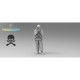 Figura soldado Totenkopf inverno café Black Snake