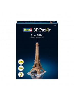 Rompecabezas 3D Torre Eiffel de Revell en caja