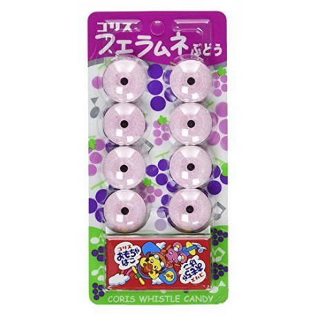 Set de caramelos Anillo con Sonido Sabor Uvas