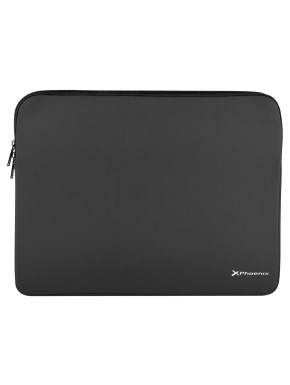 Housse d'ordinateur portable en néoprène noir