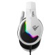 Casque gaming blanc Phoenix X-IO avec RGB