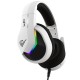 Casque gaming blanc Phoenix X-IO avec RGB