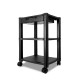 Table d'appoint modulaire noire pour imprimante Phoenix