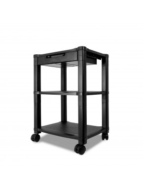 Table d'appoint modulaire noire pour imprimante Phoenix