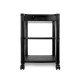 Table d'appoint modulaire noire pour imprimante Phoenix