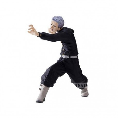 Figurine de Takashi Mitsuya Tokyo Revengers en pose dynamique