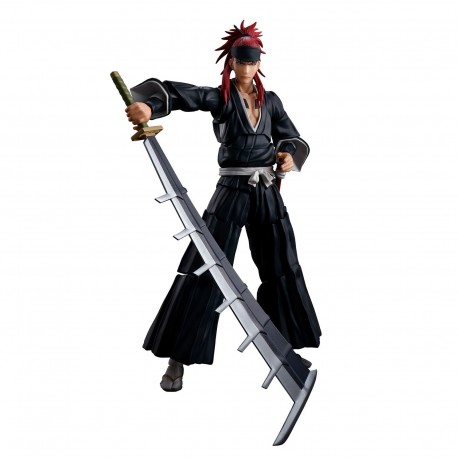Figurine Renji Abarai de 15 cm avec Zabimaru de Bleach