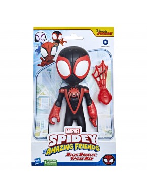 Grande figurine Miles Morales Spider-Man avec accessoire