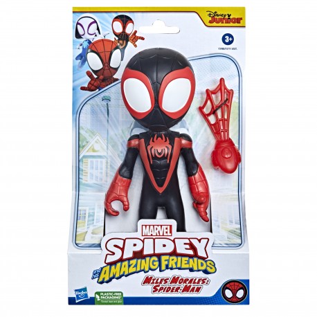 Grande figurine Miles Morales Spider-Man avec accessoire