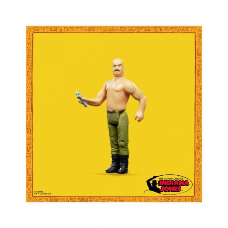 Figura 9,5 cm Mecânico Alemão Indiana Jones