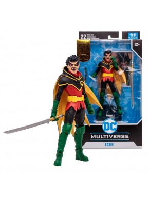 Figurine articulée DC Multiverse Damian Wayne de 18cm