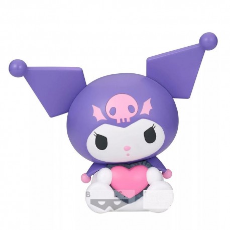 Figurine de Kuromi de Banpresto en couleur violette.