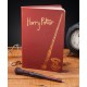 Set de Libreta y Bolígrafo Varita Harry Potter