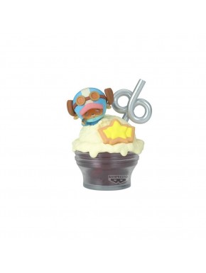 Figurine de Tony Tony Chopper sur dessert par Banpresto