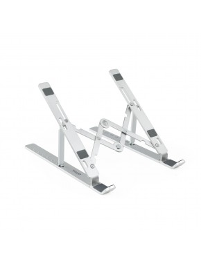 Soporte plegable Tooq Plata para portátiles y tablets