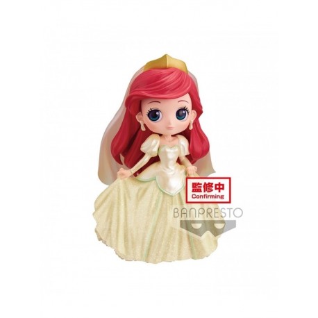 Figura Q Posket Ariel con vestido brillante de Banpresto