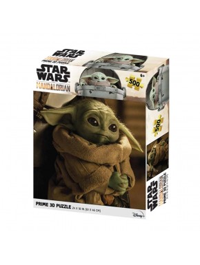 Puzzle lenticulaire 3D Grogu The Mandalorian 500 pièces