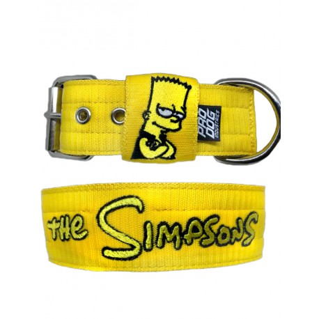 Collier pour chien The Simpsons personnalisable