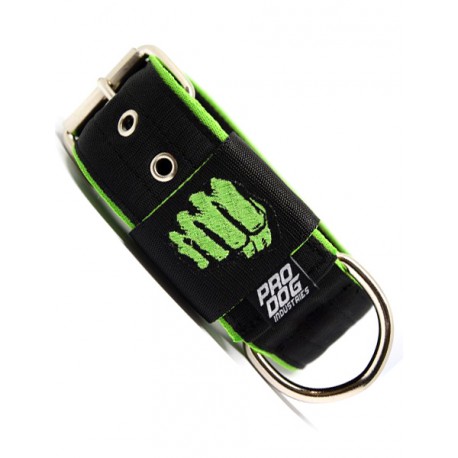Coleira personalizável para cão Hulk